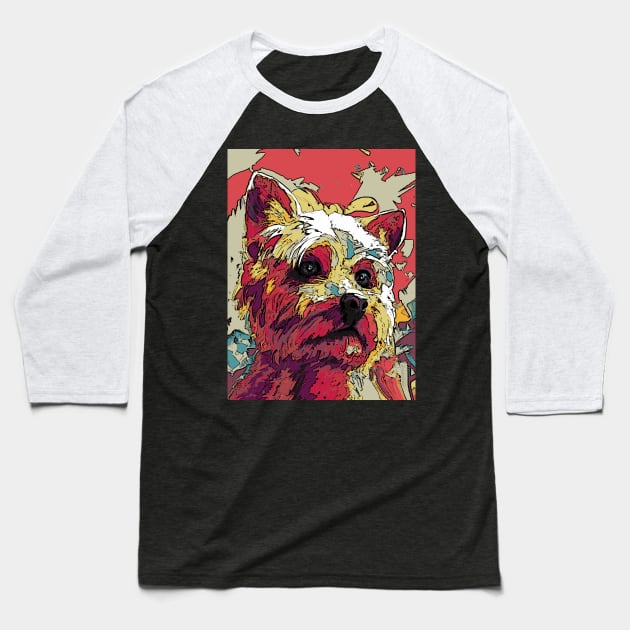 Havanese Lover Baseball T-Shirt by mailsoncello